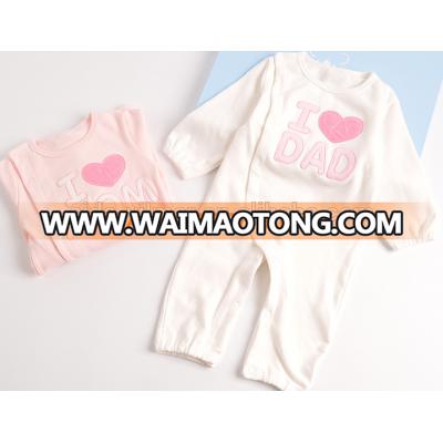 New design Made in china lovely cotton baby jumpsuit